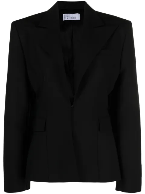 Giuseppe Di Morabito singe-breasted wool blazer Black FW23073JA229