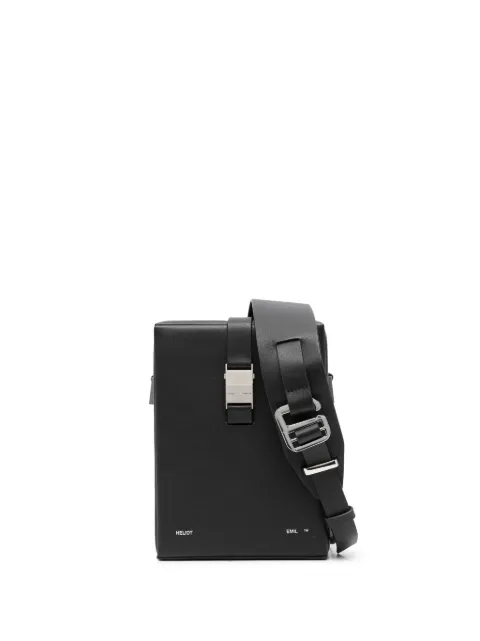 HELIOT EMIL square-shaped messenger bag Black HE1543L03