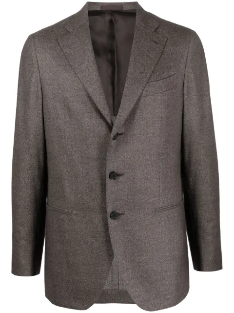 Caruso single-breasted wool blazer Grey 500714