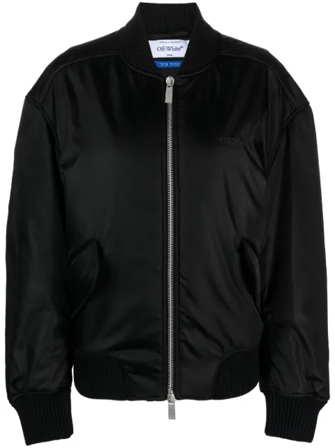 Off-White Ny Gab Arrows-motif bomber jacket Black OWEH028C99FAB0011010