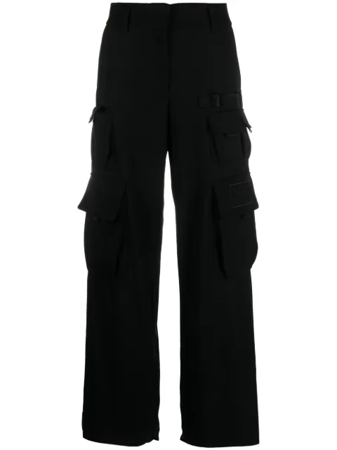 Off-White Wo Gab Toybox cargo trousers Black OWCF017S24FAB0011010