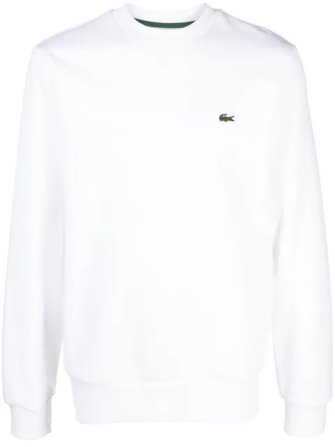 Lacoste logo-embroidered sweatshirt White SH9608