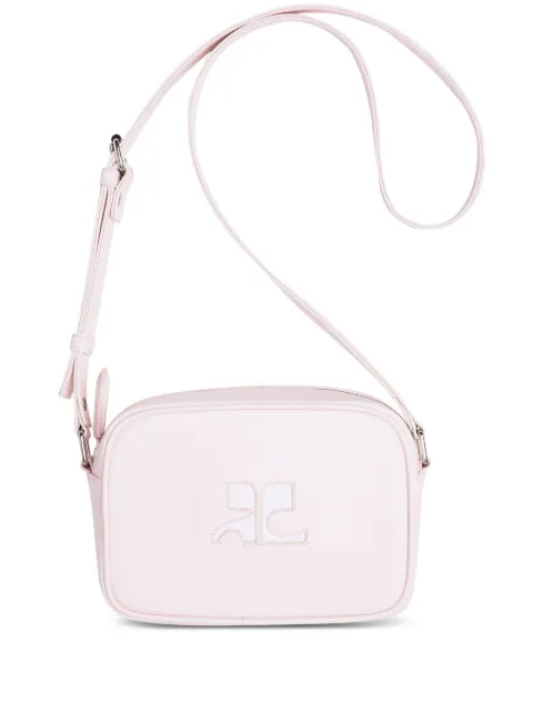 Courrèges Reedition leather camera bag Pink PERGSA061CR0045