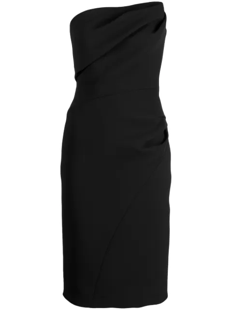 Maticevski bandeau pencil dress Black DR5136BK
