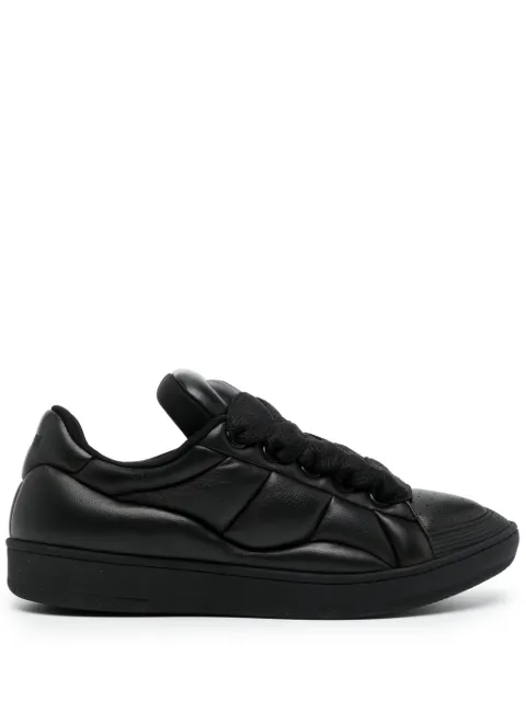 Lanvin Curb XL leather sneakers Black FMSKDK0CNAPAA23