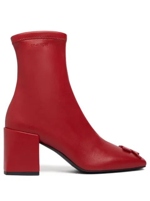 Courrèges Reedition AC ankle boots Red PERSAB021PL0128