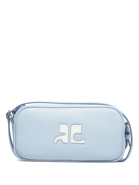 Courrèges Reedition leather bag Blue PERGSA060CR0045
