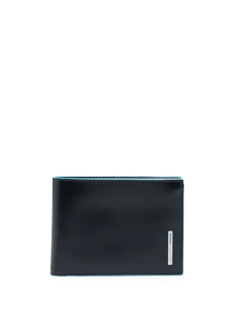 PIQUADRO B2 Revamp bi-fold wallet Blue PU1392B2R