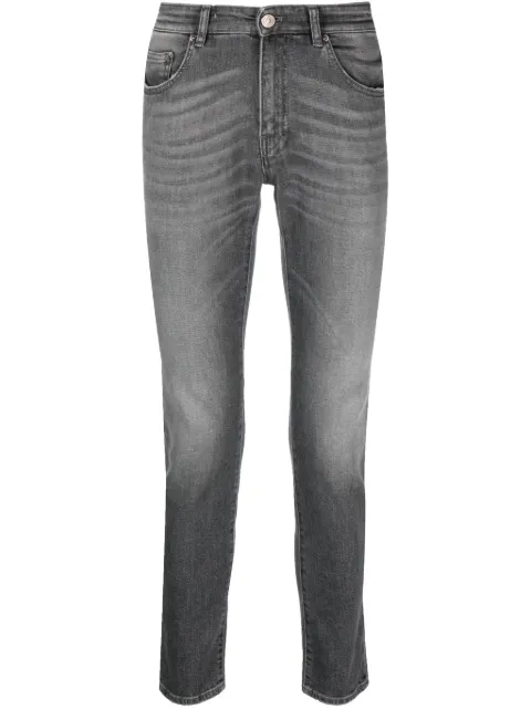 PT Torino mid-rise slim-cut jeans Black C5KJ05Z10BASOA36