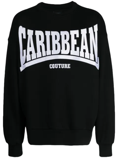Botter embroidered organic cotton sweatshirt Black MN6014C