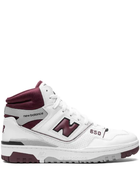 New Balance 650 "Burgundy" White BB650RCH