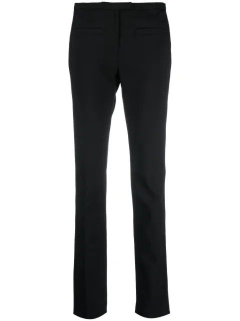 Courrèges straight-leg tailored trousers Black 323CPA142WV0046