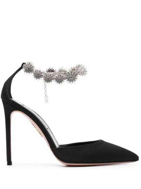 Aquazzura Comet 115mm pumps Black CMTHIGP0GRO000
