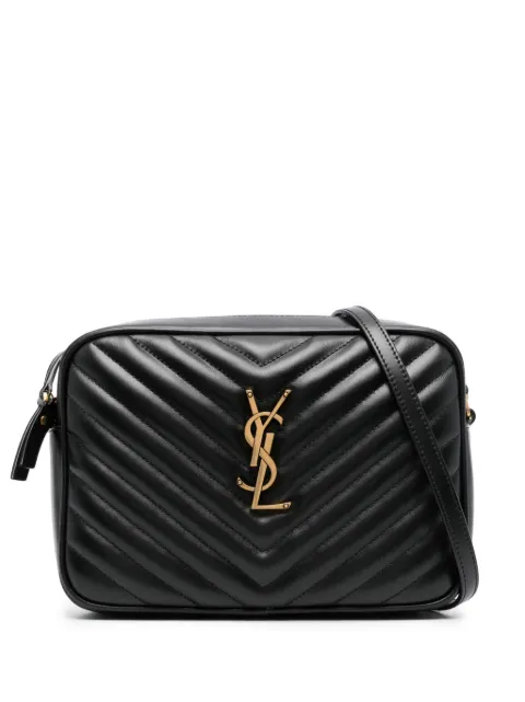 Saint Laurent Lou quilted leather cross body bag Black 761554DV707