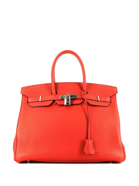 Hermès Pre-Owned Birkin 35 handbag Red 393290