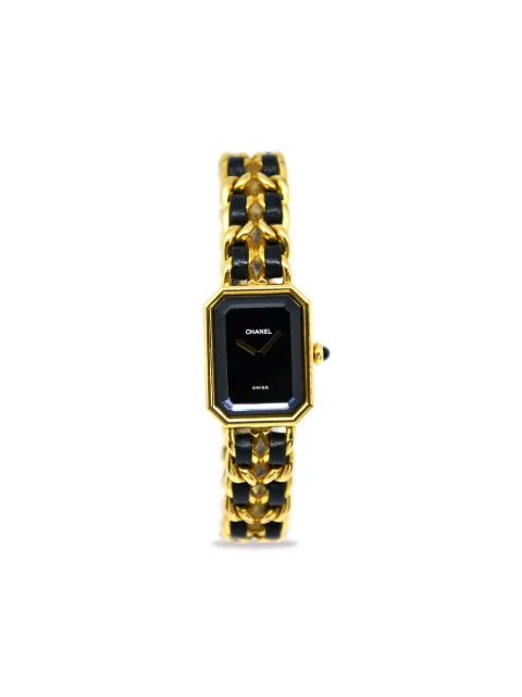 CHANEL Pre-Owned 1987 pre-owned Premiére XL 26mm Black FX64002