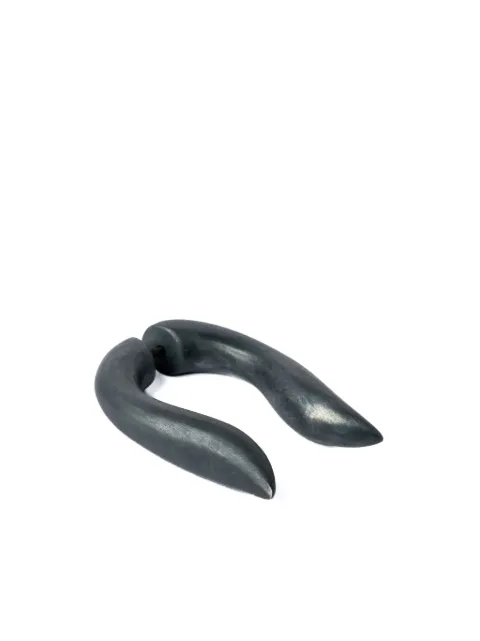 Parts of Four Hathor matte-finish earring Black J23351KA