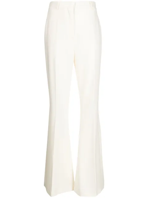 Zuhair Murad high-waisted flared trousers White W1306709