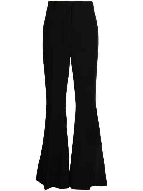 Zuhair Murad high-waisted flared trousers Black W1306707