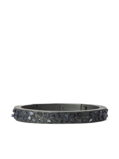 Parts of Four Sistema tanzanite-embellished bracelet Black 23072KATAN