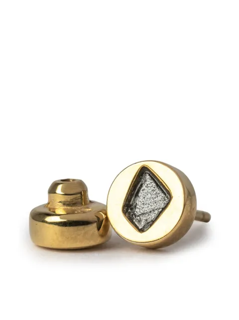 Parts of Four diamond stud single-earring Gold 23351YGAKFRDIA