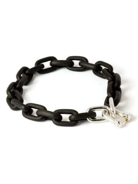 Parts of Four Charm Chain wood choker Black 11187KUPA
