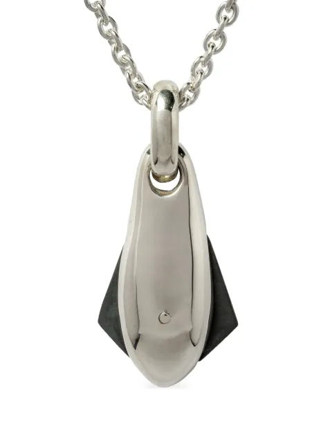 Parts of Four Chrysalis statement-pendant necklace Silver 23306PAKA