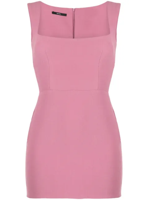 Alex Perry square-neck minidress Pink V3304543