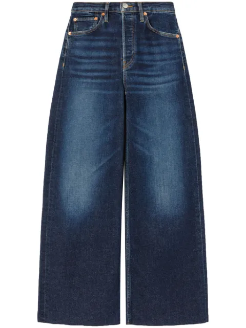RE/DONE high-rise wide-leg jeans Blue 19003WHRWLCP