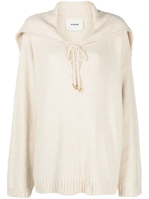 AERON Pearl cape-style jumper Neutrals PU212447