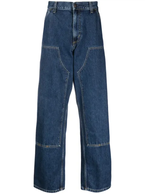 Carhartt WIP Nash DKlow-rise panelled jeans Blue I032699