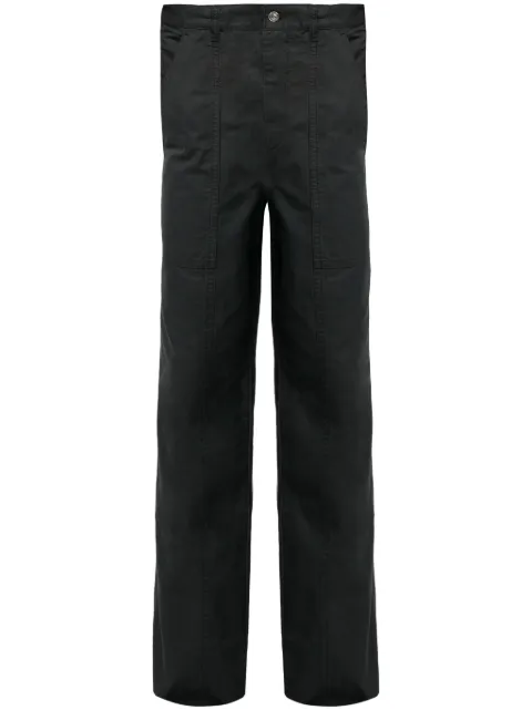 MARANT Leonel straight-leg cotton trousers Black PA0178HAA3G44H