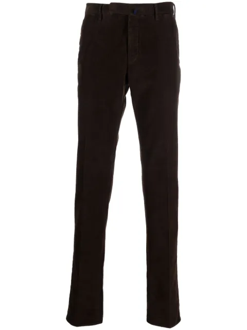 Incotex straight-leg corduroy chinos Brown 1W00304885A