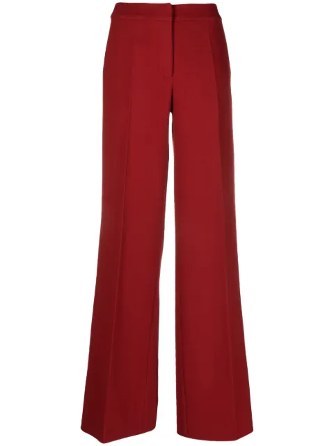 Gianluca Capannolo Valerie straight-leg trousers Red 23IP432500