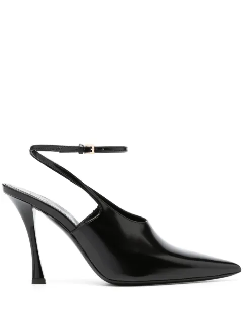 Givenchy Show 105mm patent-leather pumps Black BE4030E1YY