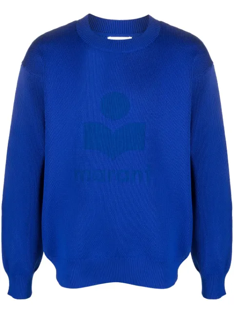 MARANT Ayler sweatshirt Blue 23APU0182HAA3L83H30EB