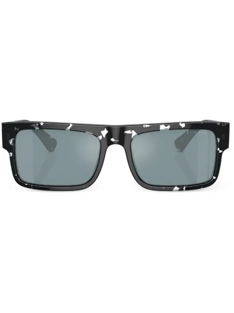Prada Eyewear tortoiseshell-effect square sunglasses Brown SPRA1015O01A