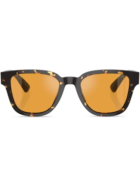 Prada Eyewear tortoiseshell-effect D-frame sunglasses Brown SPRA0416O20C