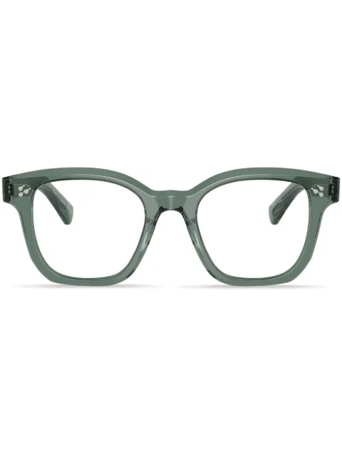 Oliver Peoples Lianella square-frame glasses Green OV5525U1547