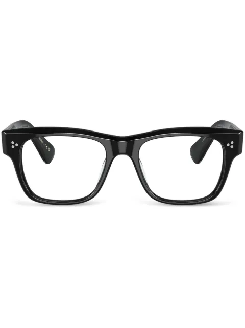 Oliver Peoples Birell square-frame glasses Black OV5524U1492