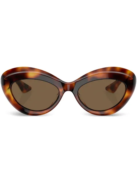 Oliver Peoples 1968C tortoiseshell-effect cat-eye sunglasses Green OV5523SU100773