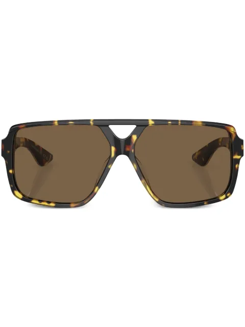 Oliver Peoples 1977c oversize-frame sunglasses Green OV5520SU140773