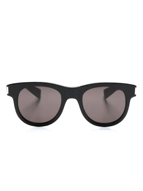 Saint Laurent Eyewear SL 571 round-frame sunglasses Black SL571006