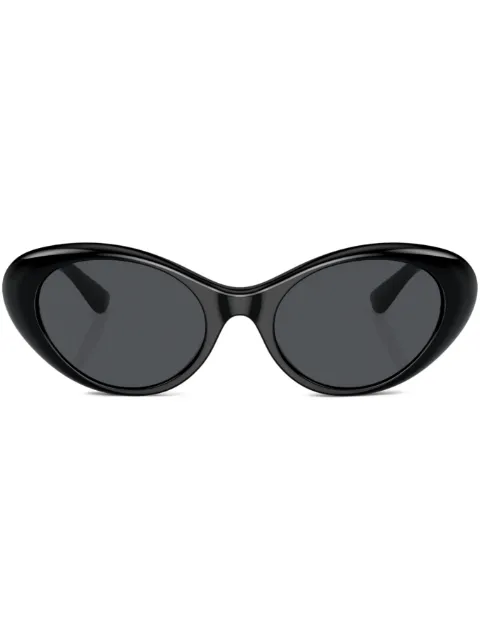 Versace Eyewear Medusa Head cat-eye sunglasses Black VE4455UGB187