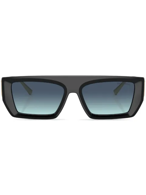 Tiffany & Co Eyewear rectangle-frame tinted-lenses sunglasses Black 0TF4214U