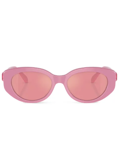 Swarovski Eyewear crystal-embellished cat-eye frame sunglasses Pink SK60021005E4