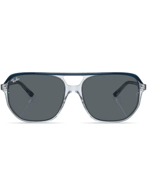 Ray-Ban Bill oversize-frame sunglasses Blue RB22051397R5