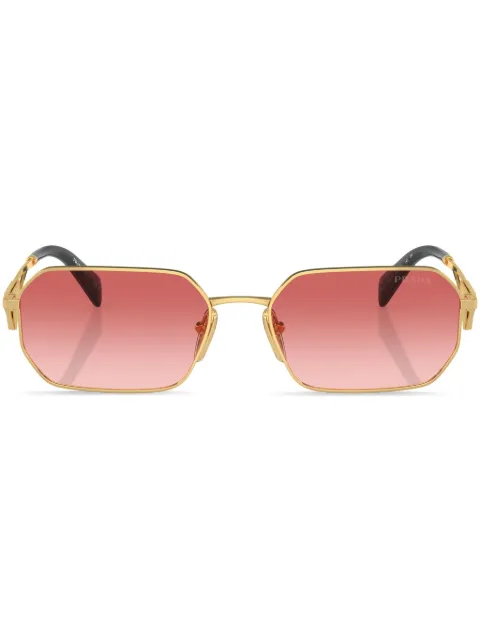 Prada Eyewear geometric-frame sunglasses Gold SPRA515AK40C