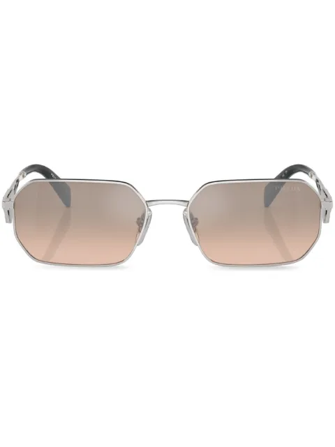 Prada Eyewear rectangle-frame sunglasses Silver SPRA511BC8J1
