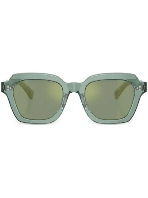 Oliver Peoples Kienna square-frame sunglasses Green OV5526SU15476R